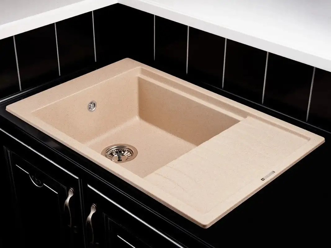 Кухонная мойка KUPPERSBERG Mila 1B1D Sand - фото товара