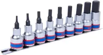 Набор торцевых головок King Tony 4110PR10 (9 предметов) – изображение в каталоге
