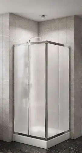 Душевой уголок BelBagno DUE-A-2-90-P-Cr