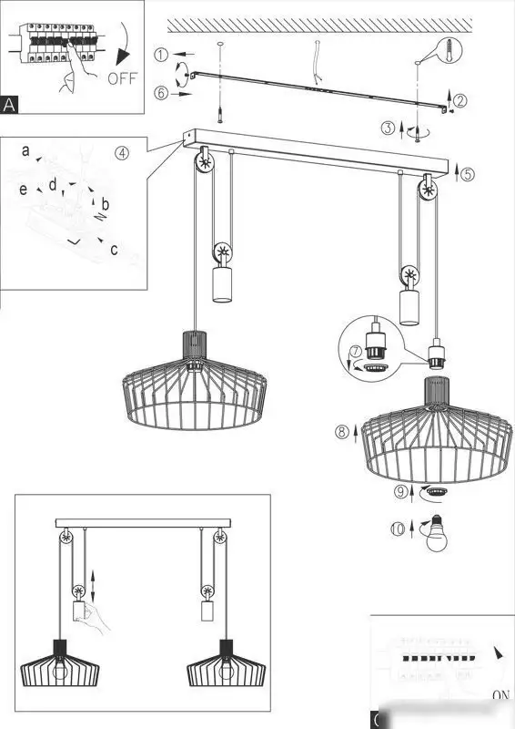 Подвесная люстра Eglo Winkworth 43438 – фото товара