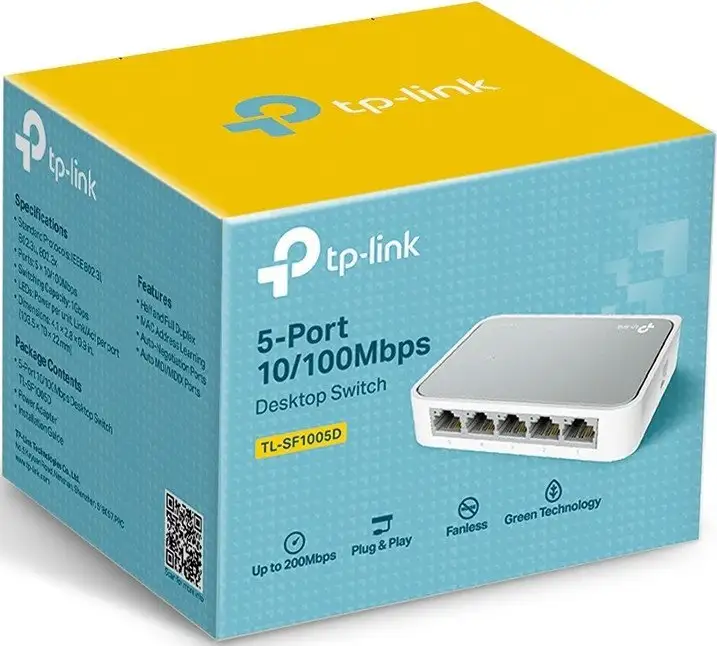 Неуправляемый коммутатор TP-Link TL-SF1005D – фото товара