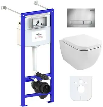 Унитаз Lavinia Boho Relfix One Rimless 6 в 1 77050158 - изображение в каталоге