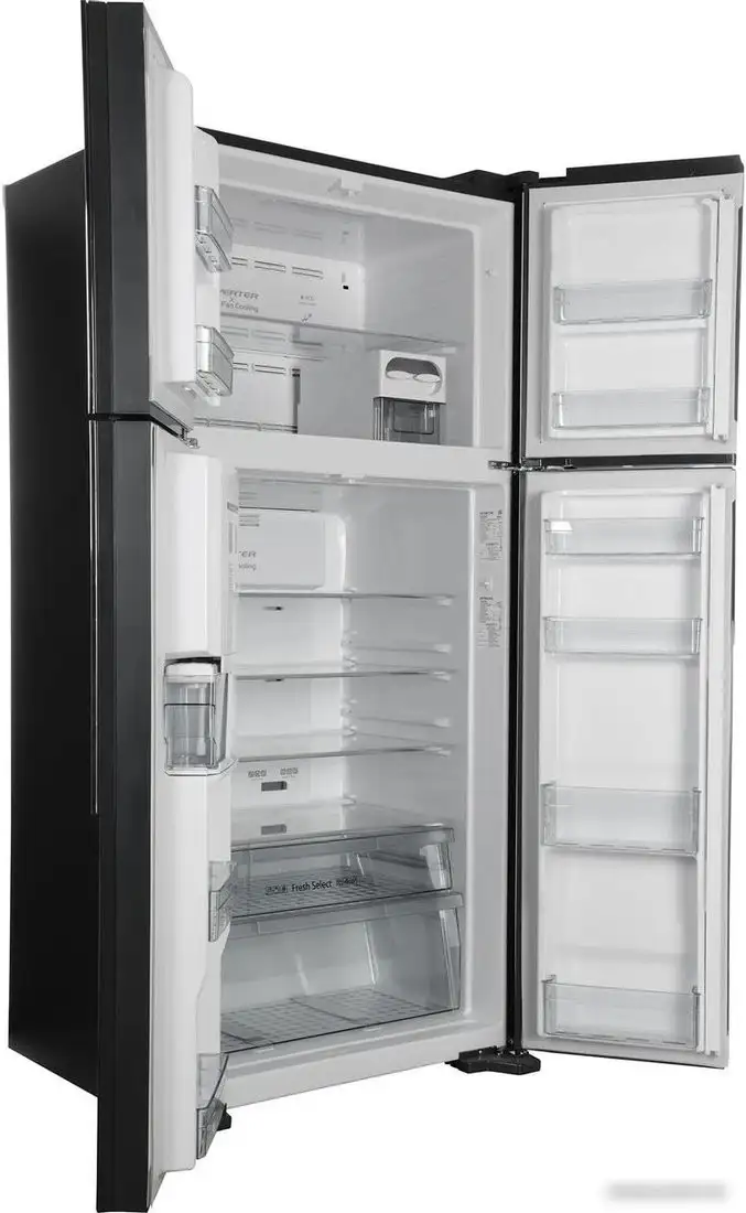 Четырёхдверный холодильник Hitachi R-W660PUC7GGR - фото товара