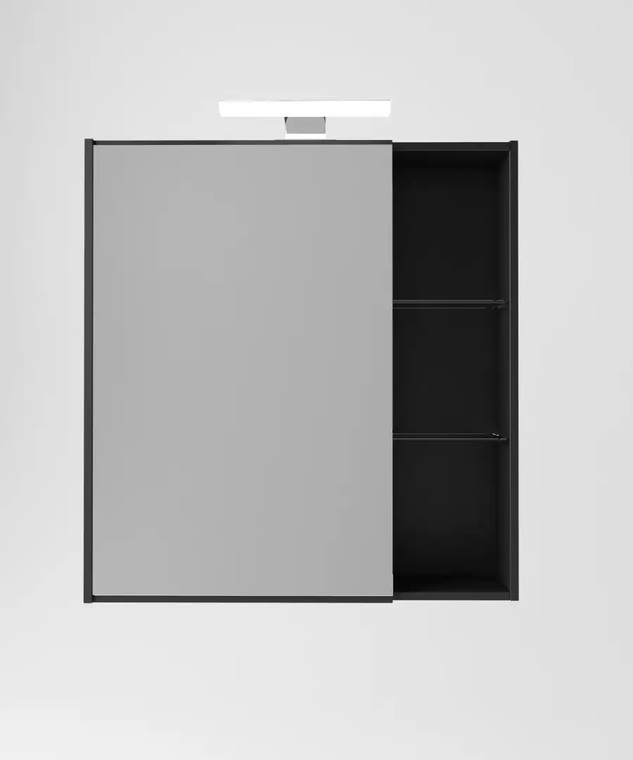 Акватон Шкаф с зеркалом для ванной Амели 80 1A262602AE820 – фото товара