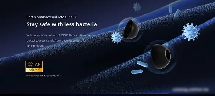 Наушники QCY T13 ANC 2 (черный) – фото товара