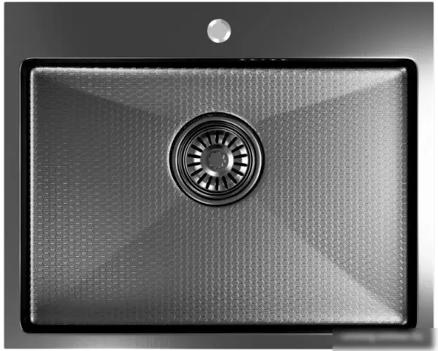 Кухонная мойка Mixline Pro 552935 (черный графит, с сифоном) - изображение в каталоге