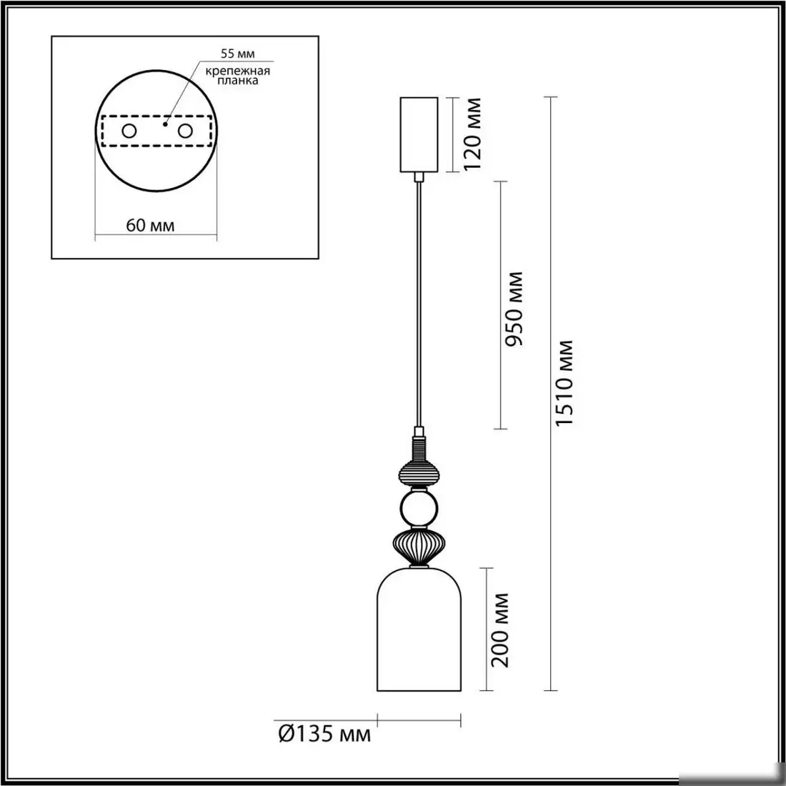 Подвесная люстра Odeon Light Palleta 5046/12LA – фото товара