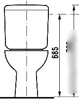 Унитаз Jika Zeta без крышки [8.2539.6.000.242.9] - фото товара