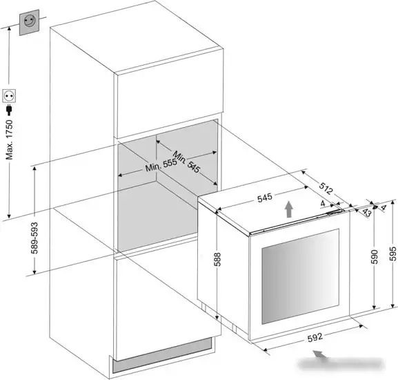Винный шкаф Dunavox DAVG-25.63DSS.TO — фото товара