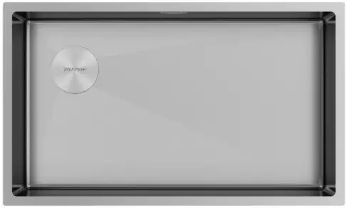 Кухонная мойка Paulmark Next-Skew 74-L UNI PM887444-L-BS (брашированная сталь) - изображение в каталоге
