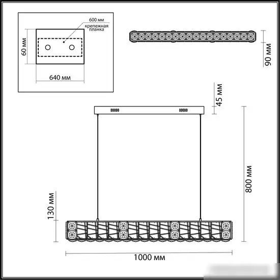 Подвесная люстра Odeon Light Version 5071/40L – фото товара