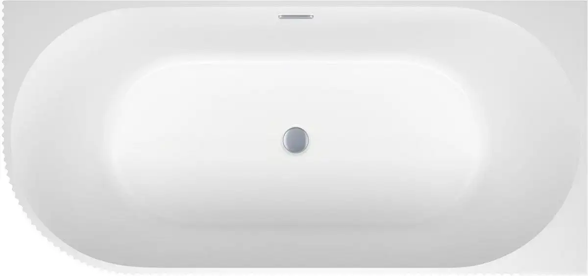 Ванна Wellsee Festive Fox 150x75 28730501R (пристенная ванна (правая) белый глянец, экран, ножки, сифон-автомат хром) - фото товара