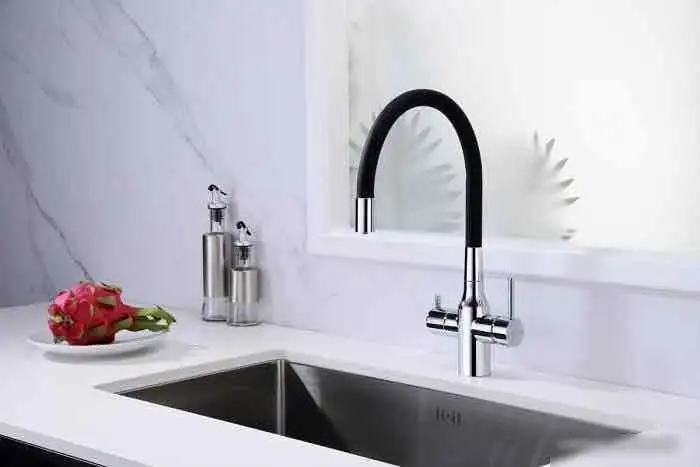 Смеситель Paulmark Salix Sa213419-CR (черный/хром) - фото товара