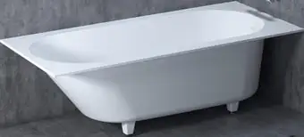 Ванна Salini Ornella Kit 170x75 102421M (S-Stone, матовый)