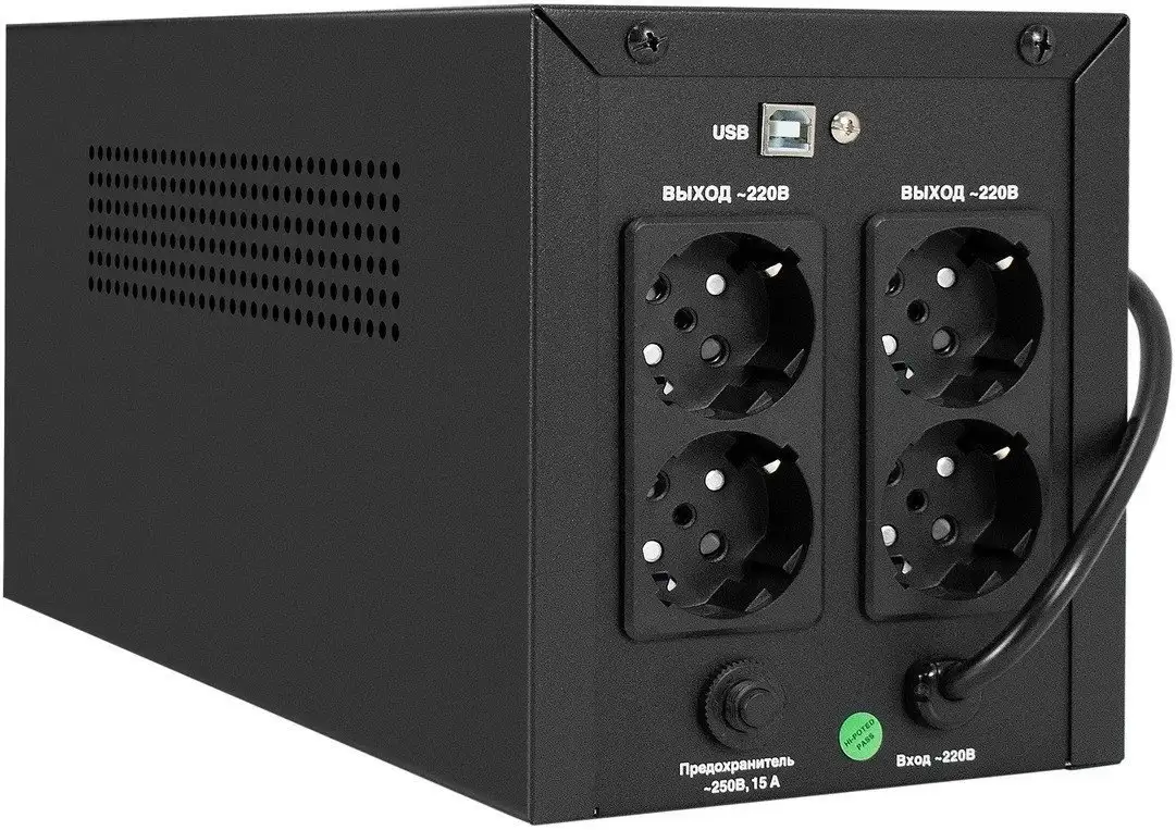 Источник бесперебойного питания ExeGate Smart LB-2200.LCD.AVR.4SH.USB EX299787RUS – фото товара