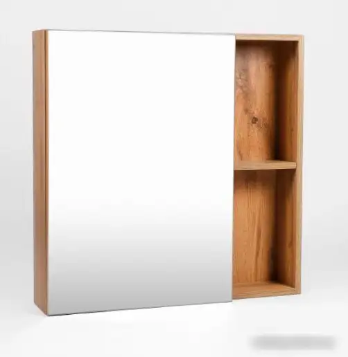 Viant Шкаф с зеркалом Бостон 60 VBOS60-ZSH – фото товара