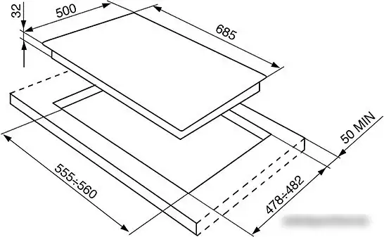 Варочная панель Smeg SRV876AOGH - фото товара