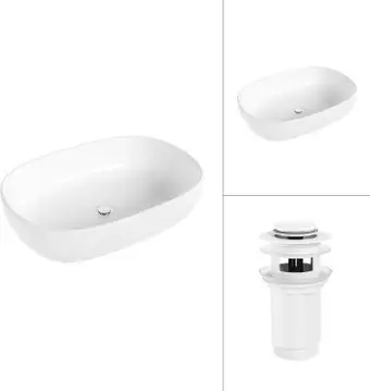 Умывальник Lauter 21836 + клапан 21190W - изображение в каталоге