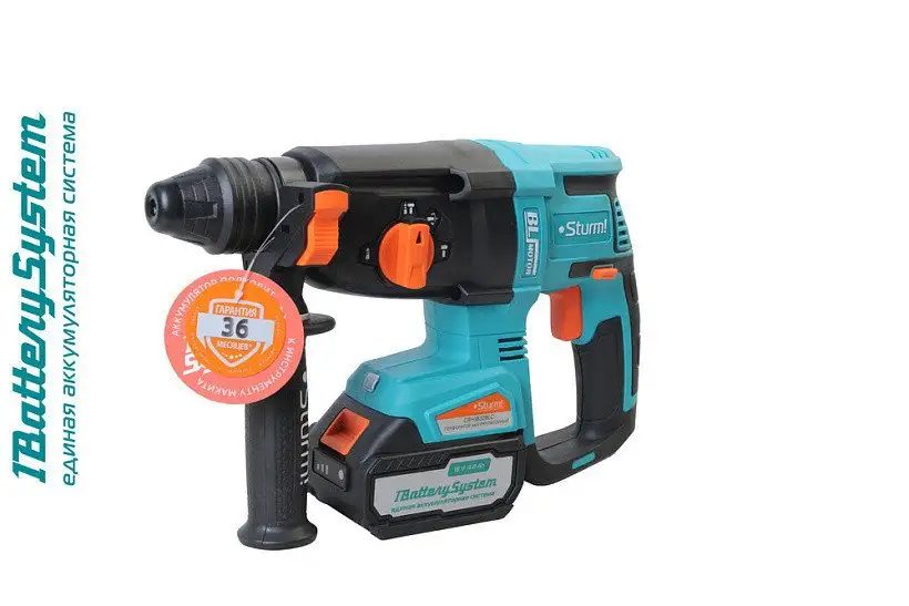 Перфоратор Sturm CRH1832BLC (с 1-им АКБ, кейс) – фото товара