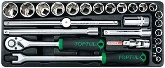 Универсальный набор инструментов Toptul GCAT2509 (25 предметов) – изображение в каталоге