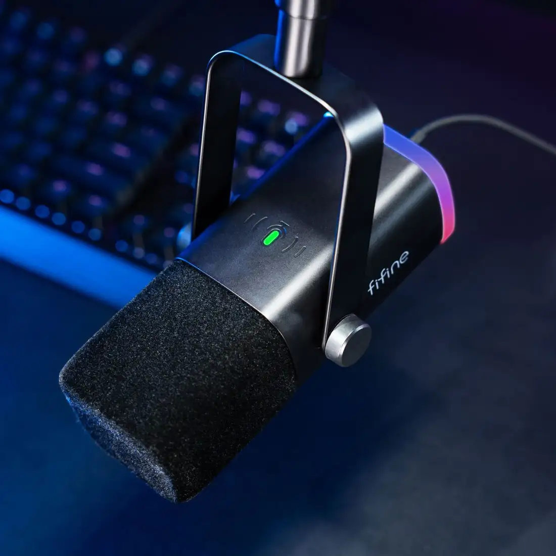 Проводной микрофон FIFINE AM8T (черный) – фото товара