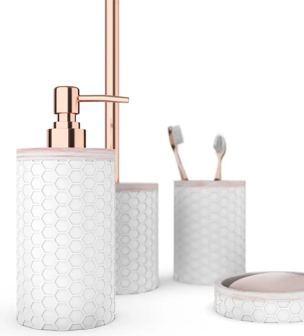 Аксессуары для ванной и туалета FORA Soft (4 предмета) – фото товара