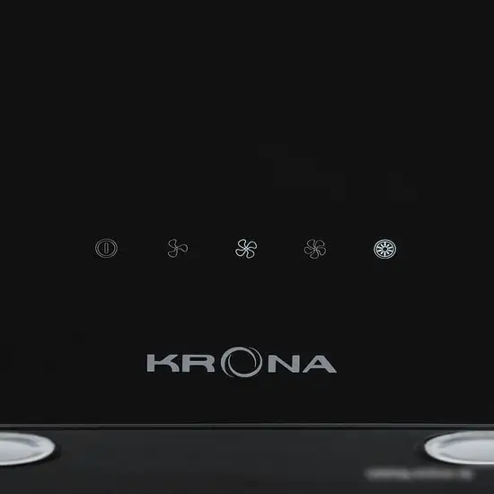 Кухонная вытяжка Krona Helga 600 S (черный) - фото товара