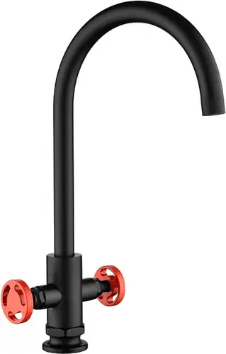 Смеситель Kaiser Topaz 17333-2 (черный матовый) - изображение в каталоге