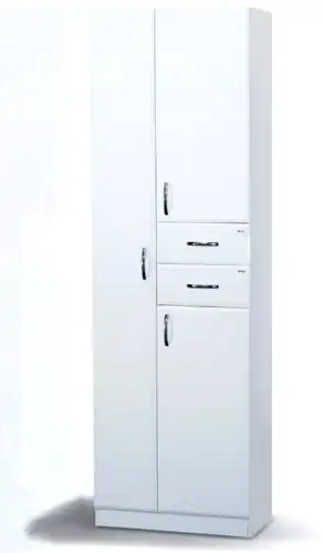 Мебель для ванных комнат Misty шкаф-пенал для ванной 60 с бельевой корзиной – изображение в каталоге