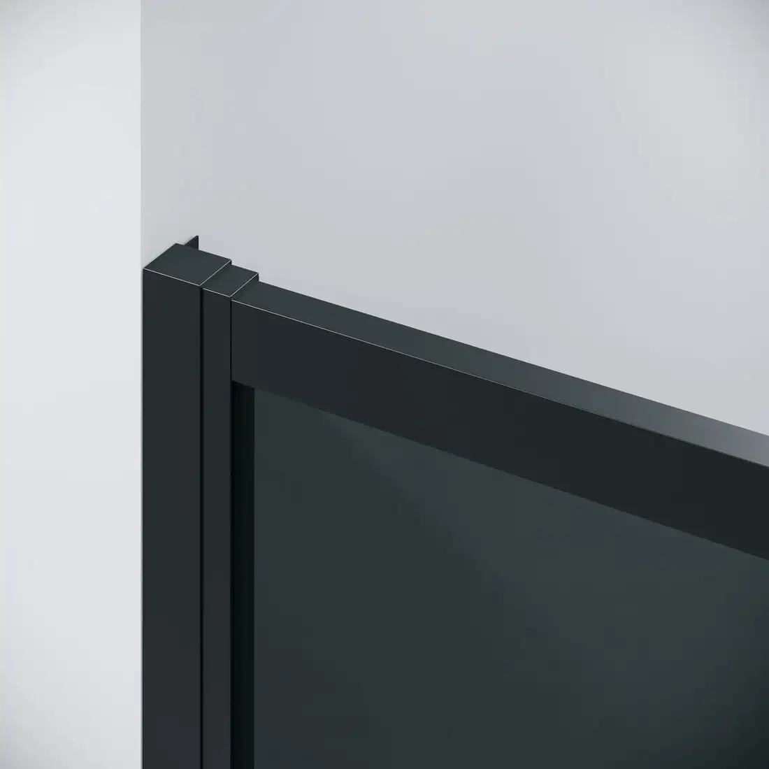 Душевой уголок Grossman Cosmo 130x80x195 120.K33.02.1380.21.10 (черный матовый/тонированное стекло) - фото товара