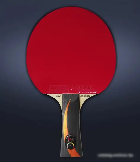 Ракетка для настольного тенниса Gambler X Fast Carbon X3d GRC-17 (коническая) – фото товара