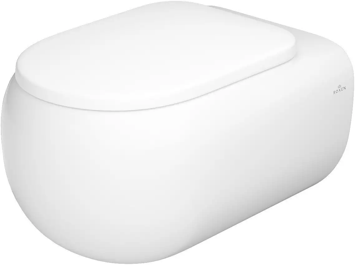 Унитаз подвесной Roxen Titan в комплекте с инсталляцией StounFix Dual Fresh 6 в 1 967216 (кнопка: белая) - фото товара