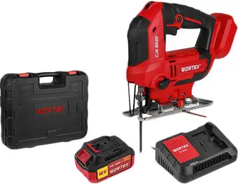 Электролобзик Wortex CJS 8030 1333371 (с 1-им АКБ, кейс) – изображение в каталоге