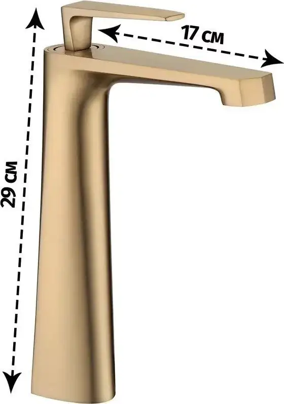 Смеситель Grocenberg GB3025 (золото матовый) - фото товара