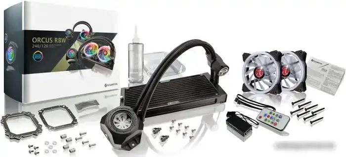 Кулер для процессора Raijintek Orcus 240 RBW – фото товара