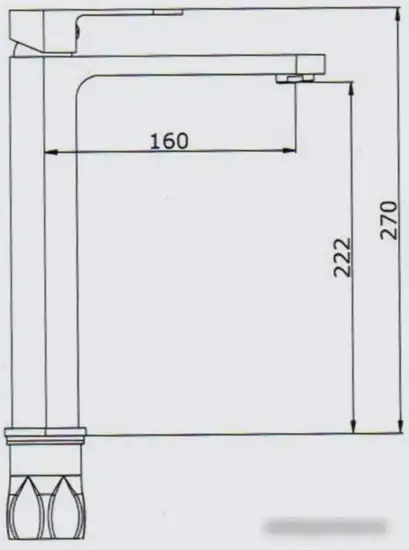 Смеситель Vieir 283512 - фото товара