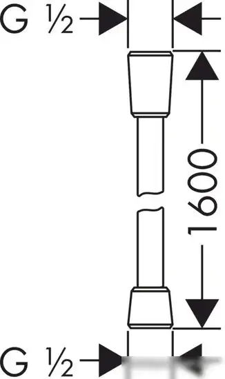 Душевой шланг Hansgrohe Isiflex 28272000 - фото товара