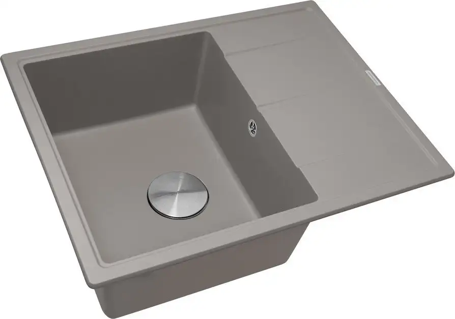 Кухонная мойка ZorG Rock 65 Premium alumetallic - фото товара