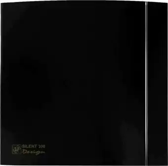 Осевой вентилятор Soler&Palau Silent-200 CRZ Black Design 5210425400-436900
