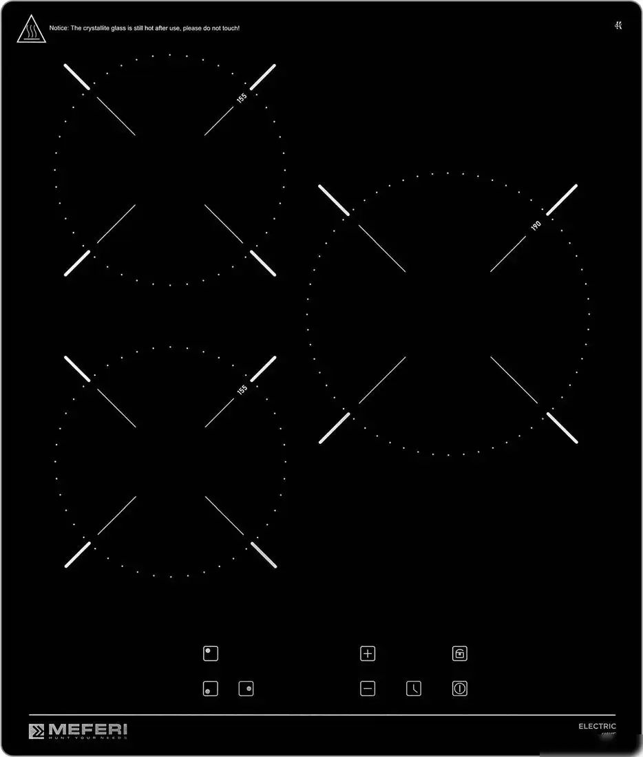 Варочная панель Meferi MEH453BK Light - фото товара