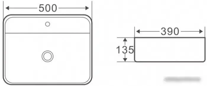 Умывальник BelBagno BB1321 - фото товара