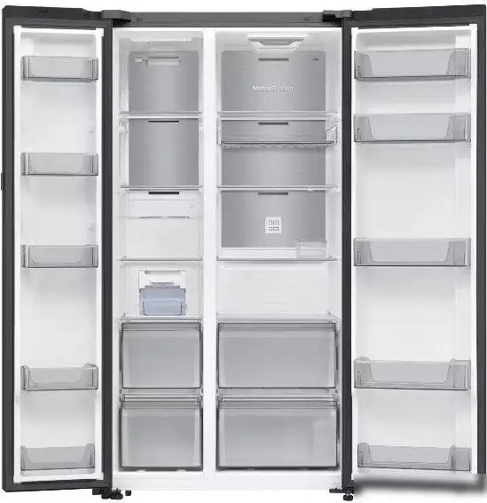 Холодильник side by side Samsung RS80F65M1BWR - фото товара