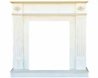 Портал Smolcom Brighton STD-ASP (белый дуб, патина золото) - изображение в каталоге