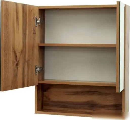 Doratiz Шкаф с зеркалом для ванной Сицилия 60 2712.117 (дуб вотан) – фото товара