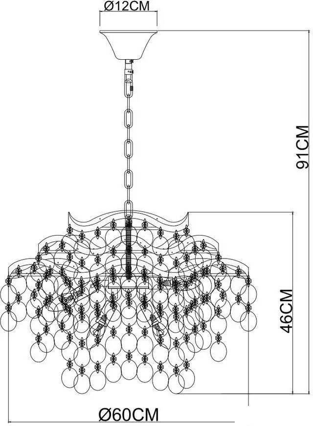 Подвесная люстра Arte Lamp Pipirima A4065SP-9SG – фото товара