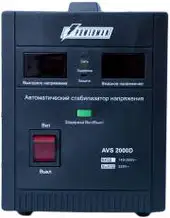 Стабилизатор напряжения Powerman AVS 2000D Black – изображение в каталоге