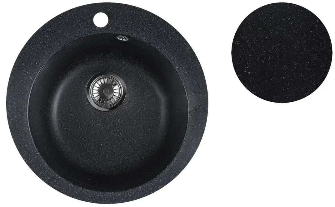 Кухонная мойка Marblan Orbi (черный) - фото товара