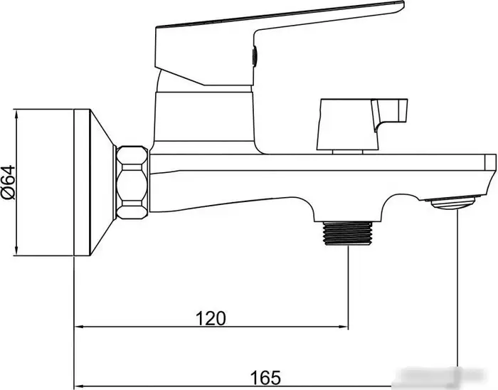 Смеситель Gross Aqua Dyno 2105285C - фото товара