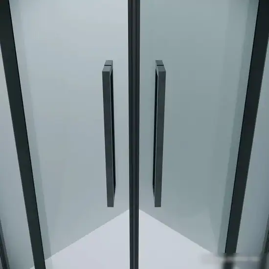 Душевой уголок Grossman Cosmo 90x90x195 301.K33.02.9090.42.00 (графит сатин/прозрачное стекло) - фото товара