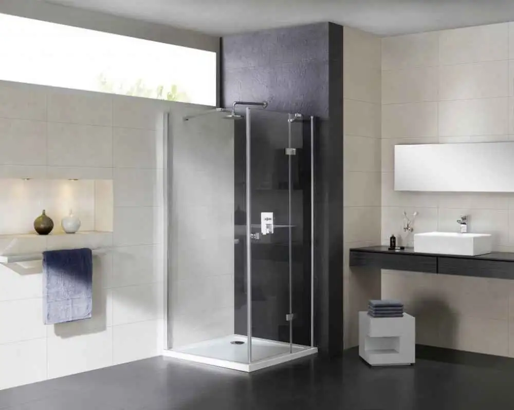 Душевая стенка Cezares CRYSTAL-S-100-FIX-C-Cr-L (боковая) - фото товара